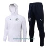 Chaqueta De Entrenamiento Con Capucha Manchester City 2022-23 Blanca - Hombre